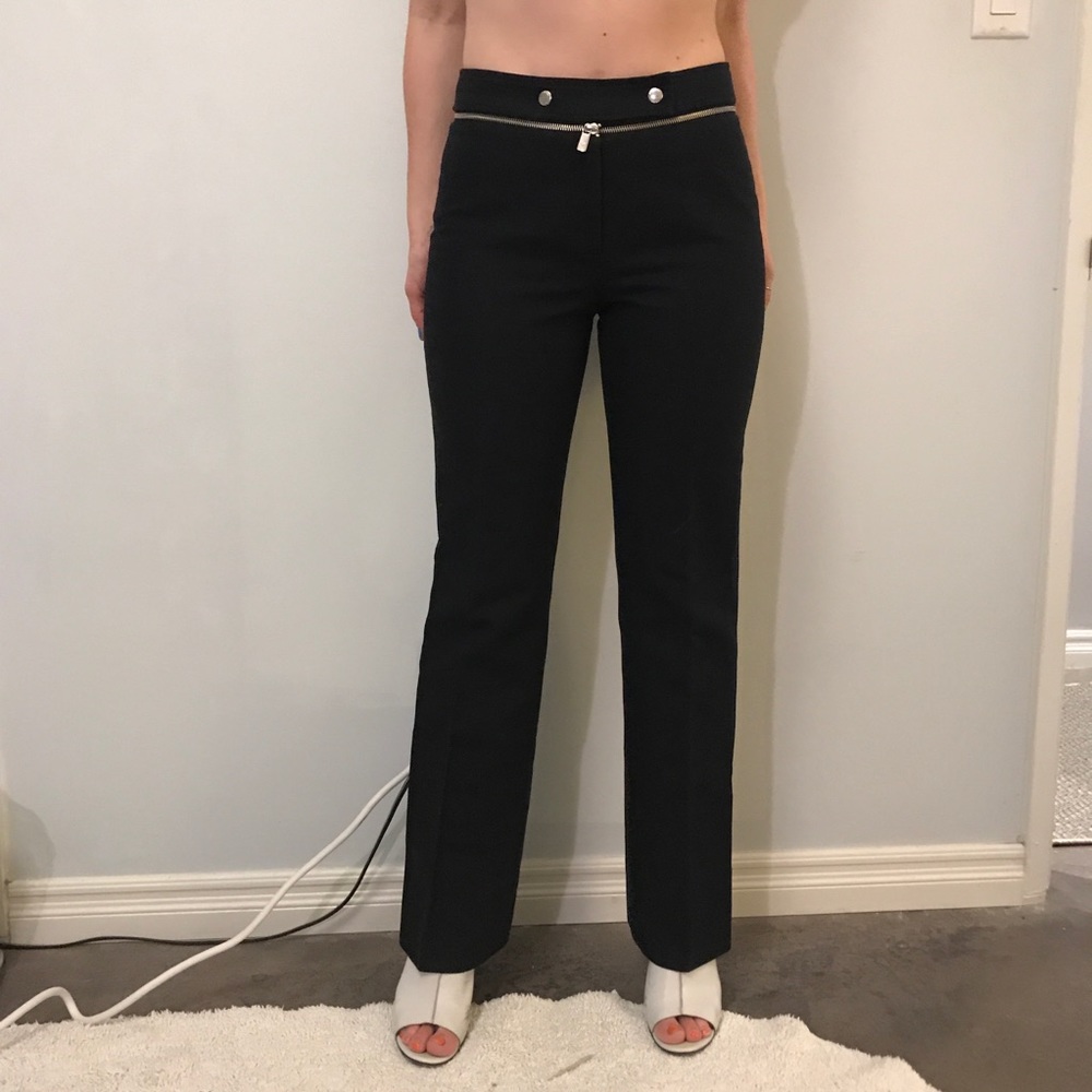 Michael Kors Size 4 Dress Pants w/ Zip-off Belt!